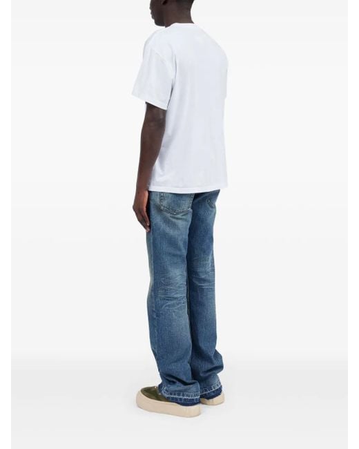 MM6 by Maison Margiela White T-Shirt Mm6 for men