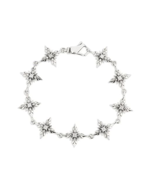 Emanuele Bicocchi Metallic Stella Ventis Embellished Bracelet