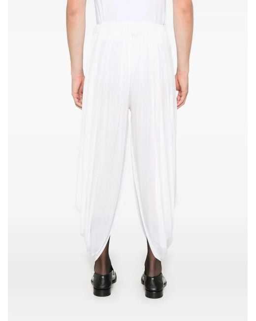 Burc Akyol White Sultan Trousers