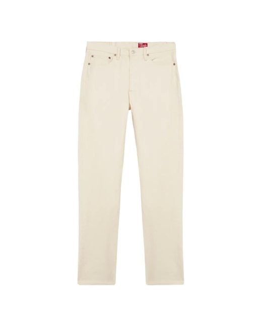 Fortela White 992 Johnny Selvedge Five-Pocket Jeans for men