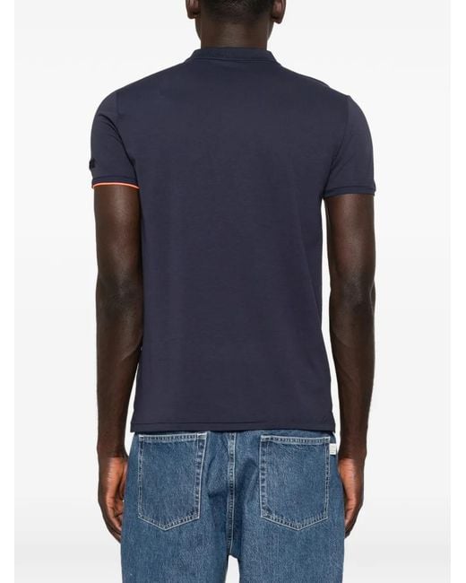 Rrd Blue Short-Slevees Polo Shirt for men