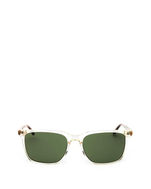 Gant Green Rectangle-Frame Sunglasses for men