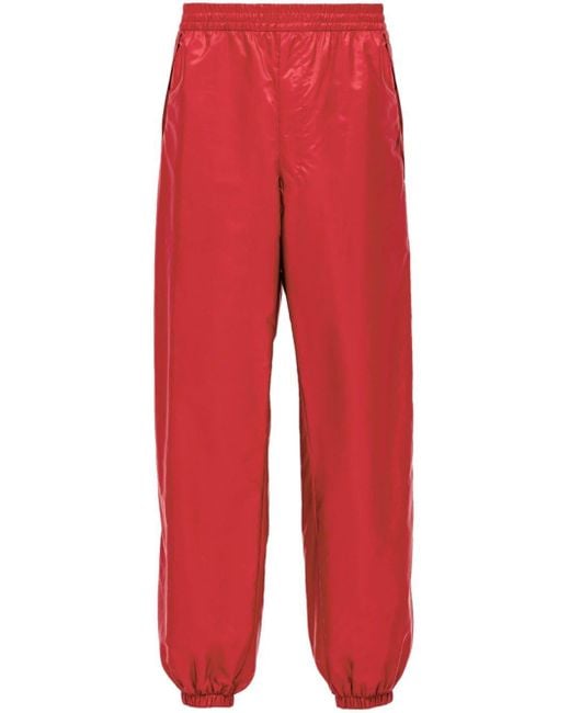 Prada Jogginghose aus Re-Nylon in Red für Herren