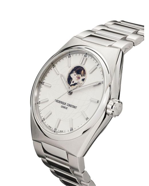 Frederique Constant White Highlife Heart Beat Automatic 41mm for men