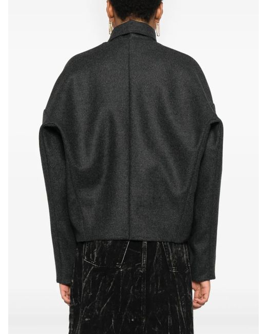 Chaqueta con cremallera Plan C de color Black