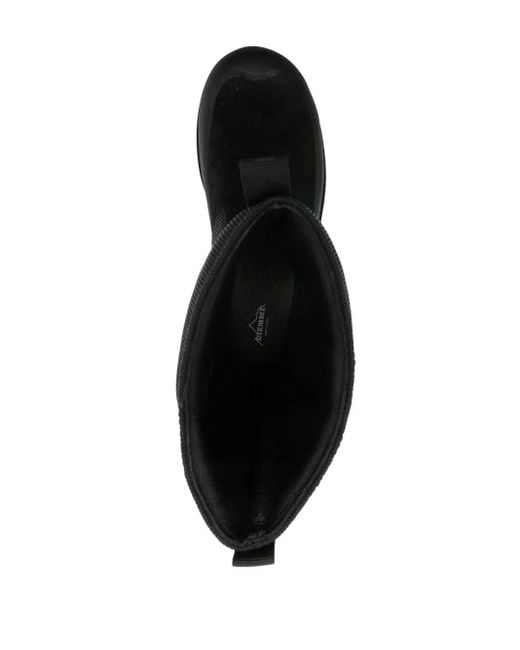 Diemme Black Round Toe Boots for men