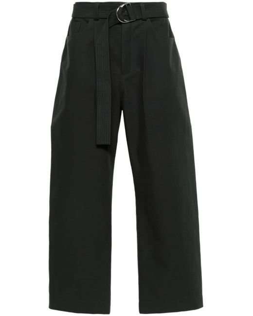 Pantaloni a gamba ampia di Nanushka in Black da Uomo