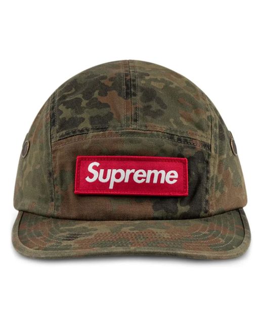 Supreme Green Military Camp Cap