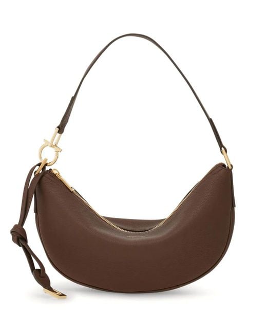 Ferragamo ホーボー ショルダーバッグ S Brown