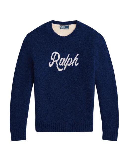 Polo Ralph Lauren Blue Long Sleeve-Pullover for men