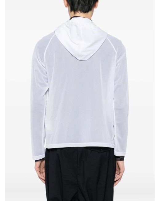 MASU White Clear Hoodie for men