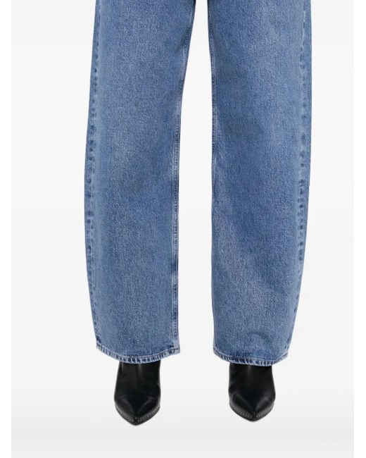 Agolde Blue Low Curve Jeans