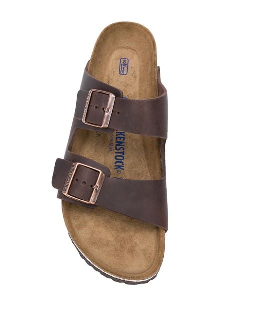 Birkenstock Brown Arizona Buckle-Fastening Sandals for men