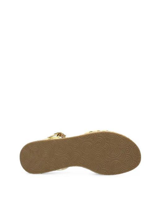Mexx Metallic Woven-Platform Sandals