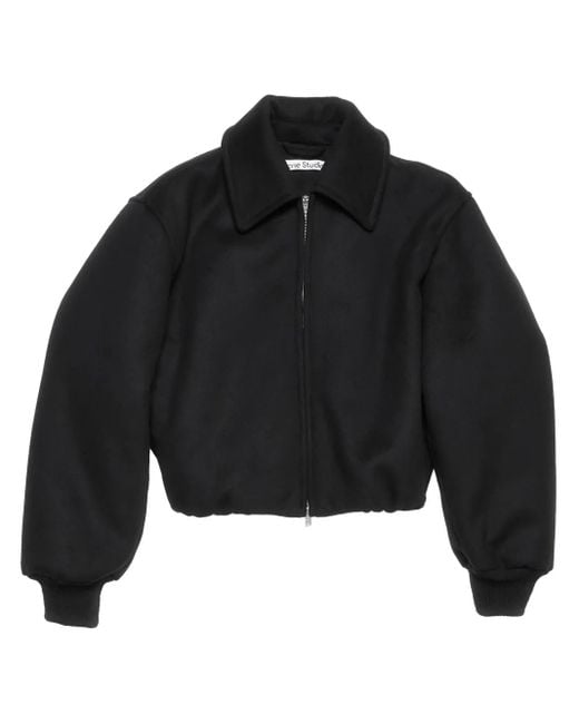 Acne Allegro ボンバージャケット Black