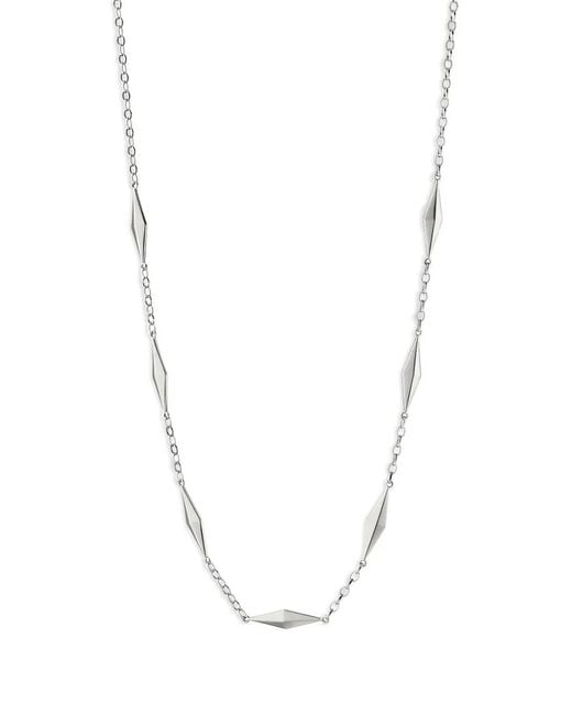 Monica Rich Kosann White Collier Points North Ornementé
