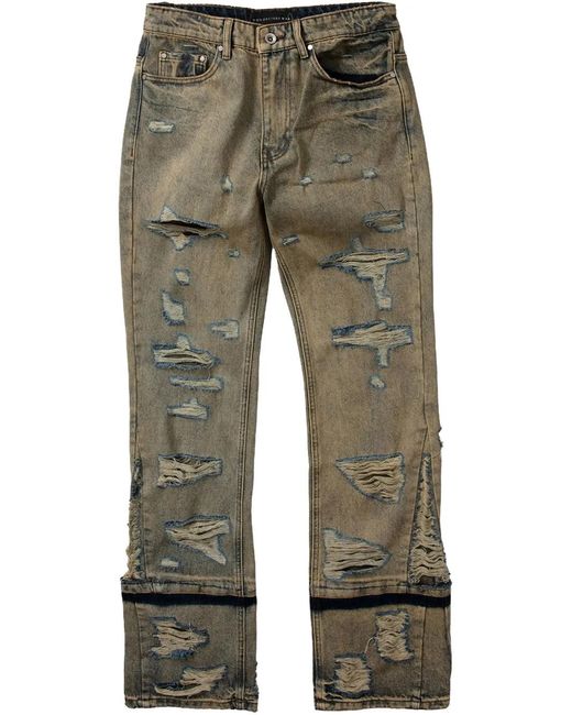 Who Decides War Green Gnarly Jeans for men