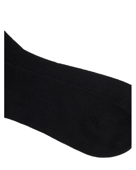 DSquared² Black Upside Socks for men