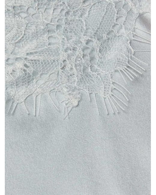 L'Agence Blue Kimber Blouse