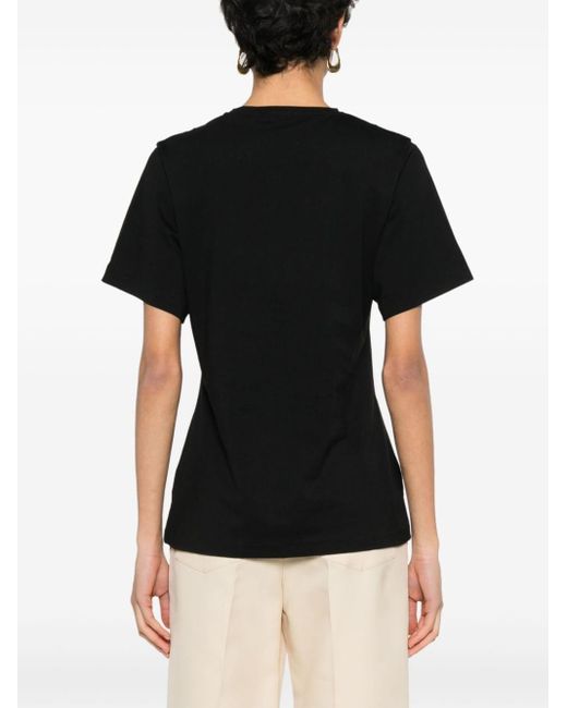 BITE STUDIOS Black Organic Cotton Short-sleeve T-shirt