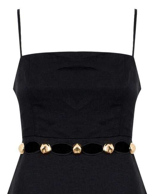 Jonathan Simkhai Black Studded Top