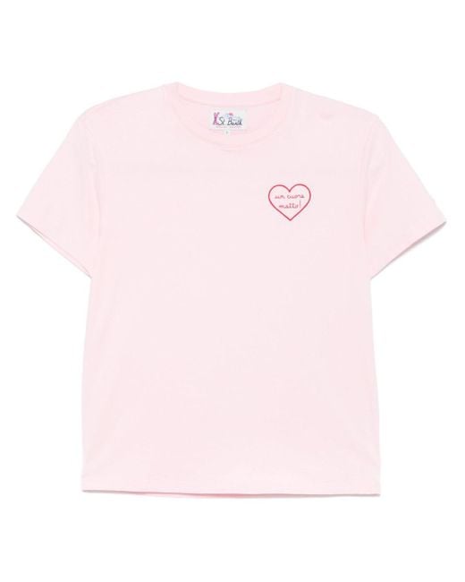 Mc2 Saint Barth Pink Emilie T-Shirt