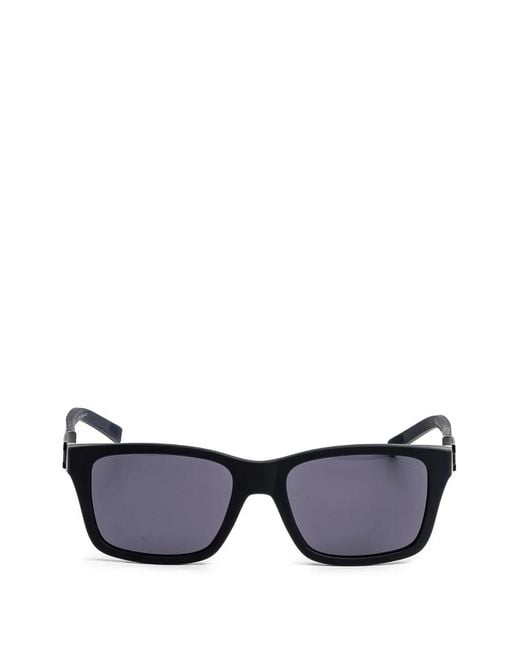 Tag Heuer Blue Rectangle Frame Sunglasses