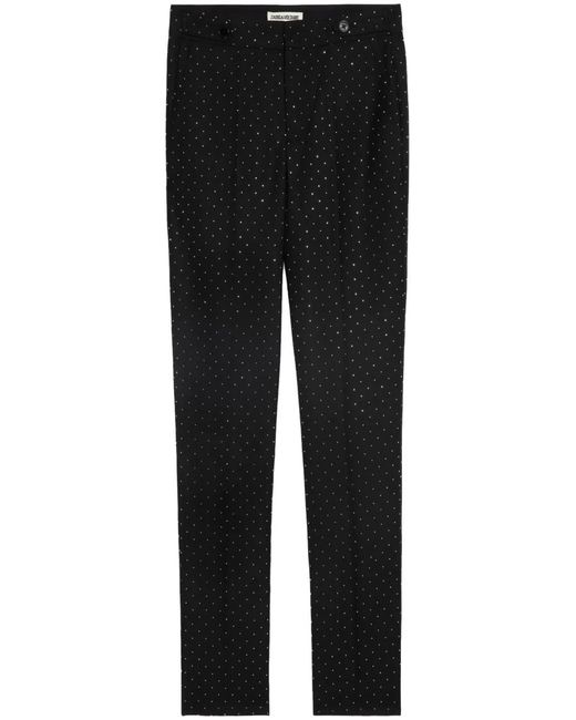 Zadig & Voltaire Black Panny Trousers