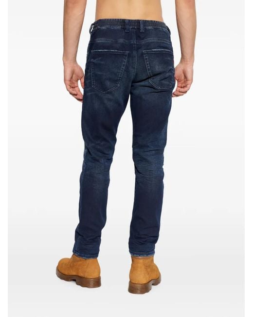 DIESEL Blue D-Krooley-B Jogg Jeans for men