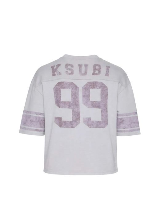 Ksubi Gray Halftime Ss Duke T-Shirt for men