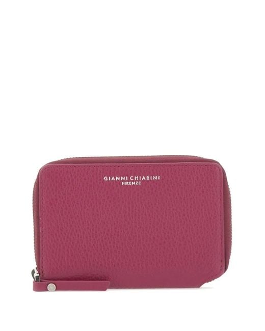 Gianni Chiarini Purple Dollaro Wallet