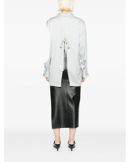 Camicia Con Schiena Scoperta di Day Birger et Mikkelsen in White
