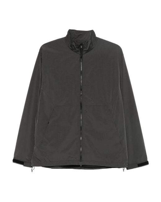 Goldwin Gray Ripstop Windbreaker Jacket for men