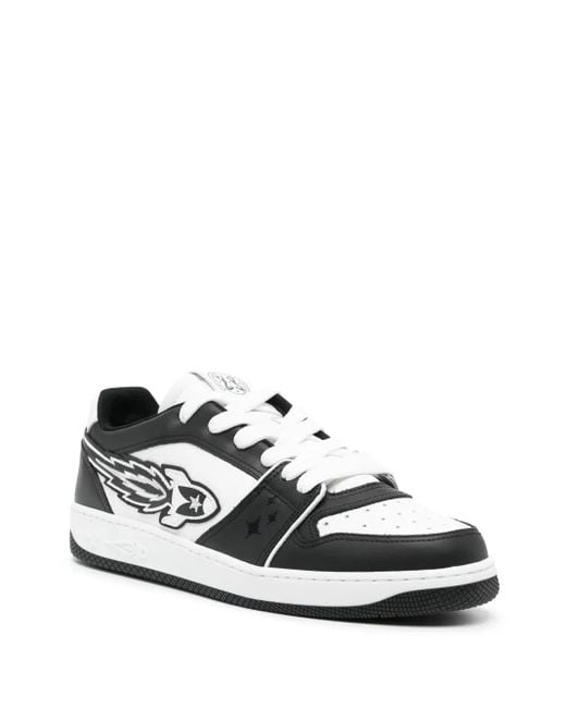ENTERPRISE JAPAN White Ej Egg Rocket Leather Sneakers for men