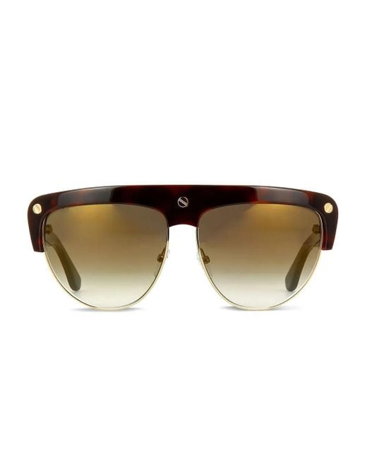 Gafas de sol con montura geométrica Tom Ford de color Brown
