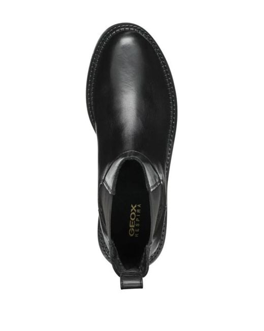 Geox Black Serilda Chelsea Boots