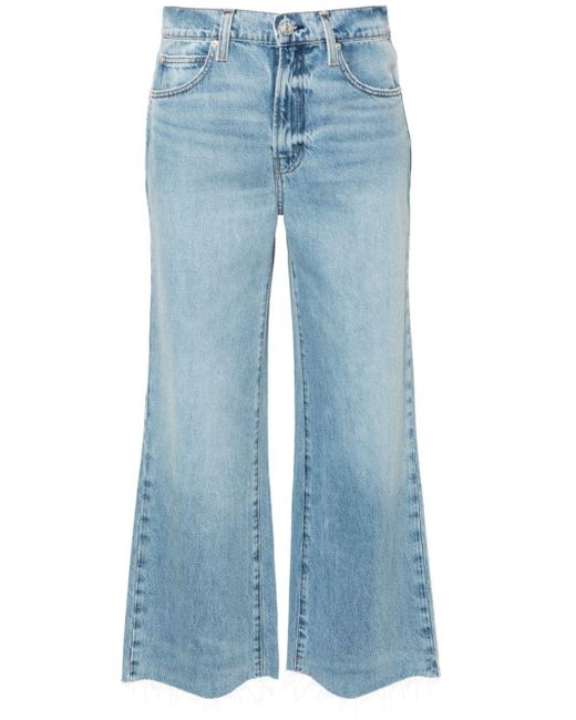 FRAME Blue The Relaxed Straight Jeans