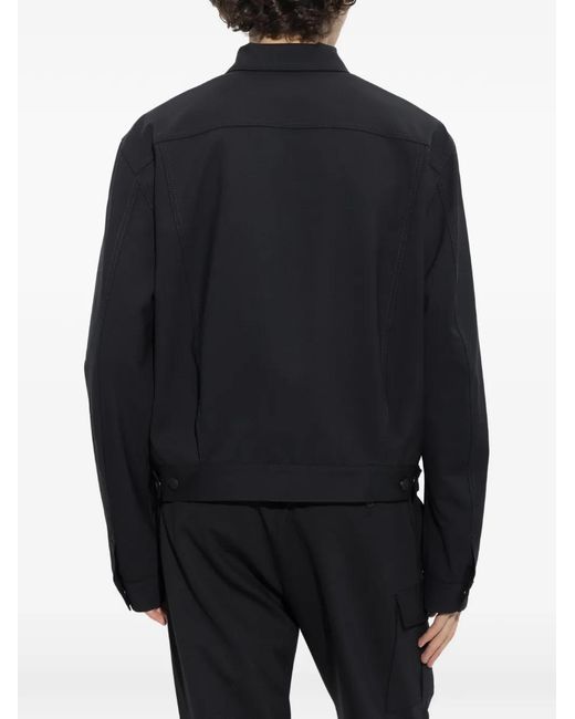 DSquared² Blue Wool Jacket for men