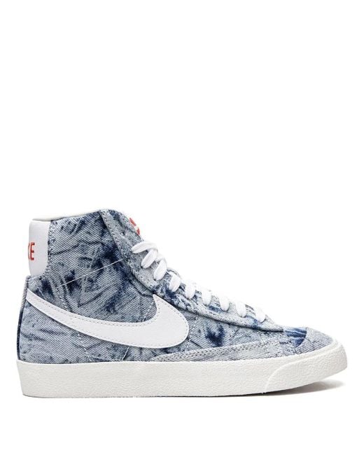 Nike Blue Blazer Mid '77 "Washed Denim" Sneakers