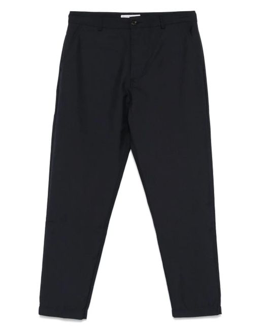 Universal Works Blue Tropical Suiting Trousers for men
