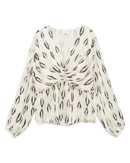 Isabel Marant Natural Stelar Blouse