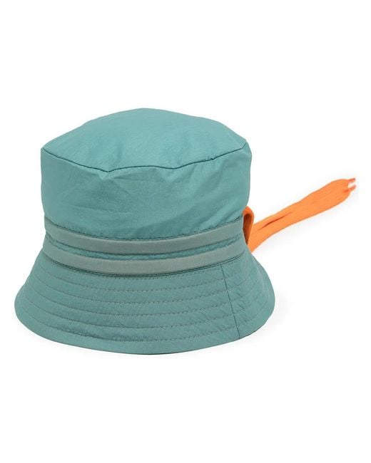 Craig Green Blue Drawstring-Fastened Bucket Hat for men
