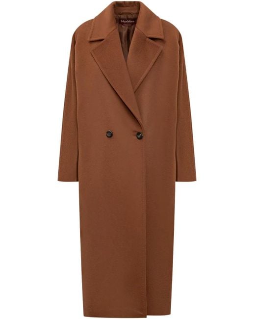 Max Mara Brown Erice Mantel