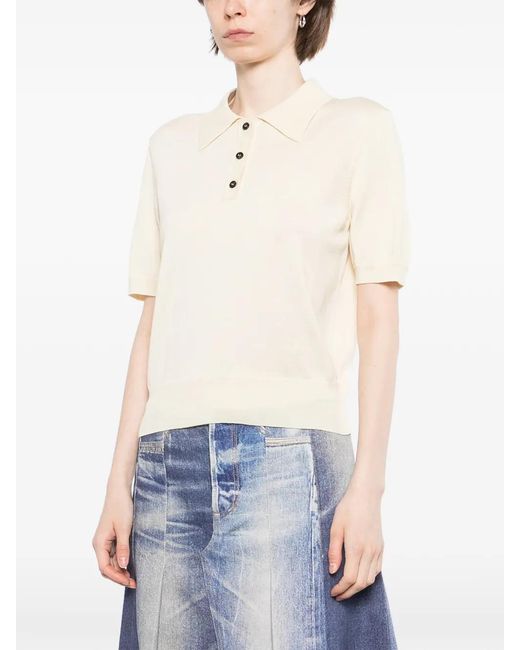 A.P.C. White Ruby Polo Shirt