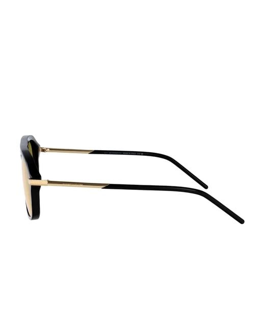 Givenchy Yellow Pilot Sunglasses