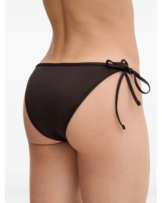 Lacoste Black Logo-Patch Bikini