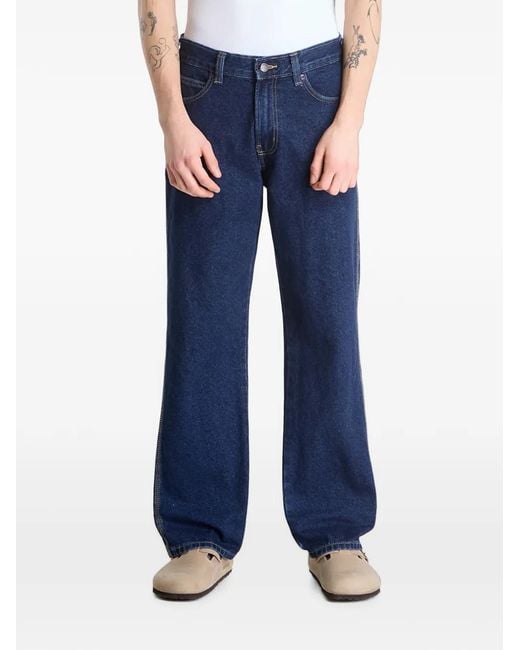 Dickies Blue 954 Relaxed Straight Jeans for men