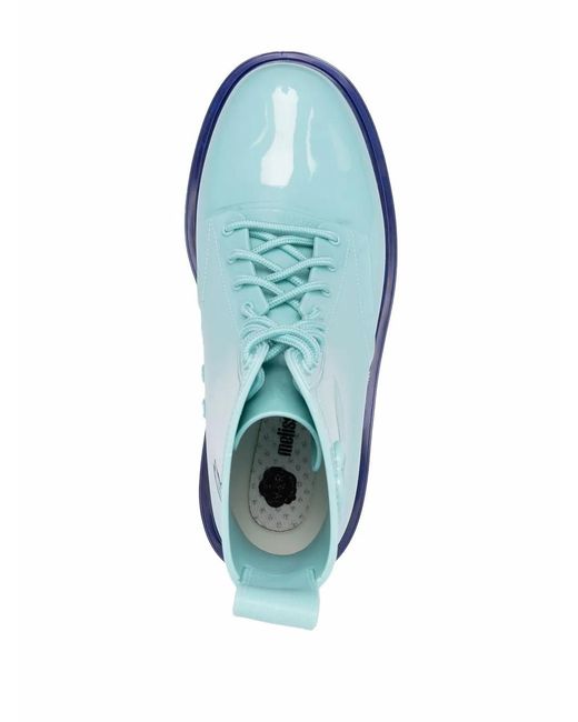 Viktor & Rolf Blue Coturno Couture Boots