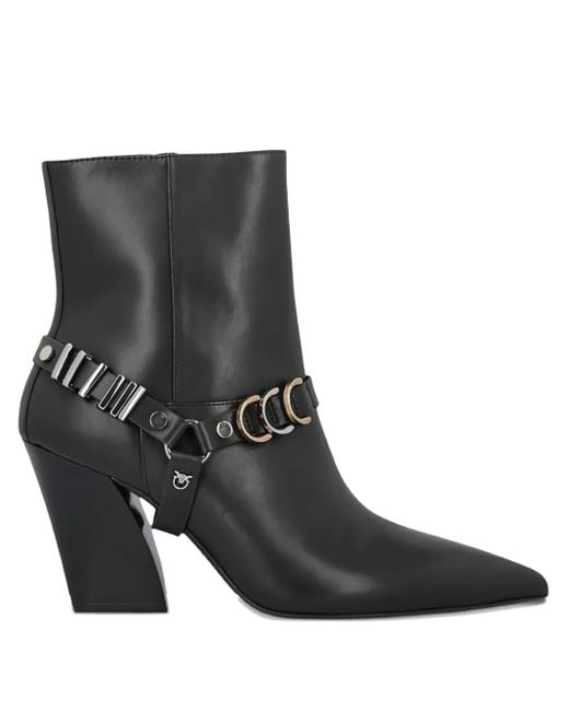 Pinko Black 85Mm Viola 02 Boots