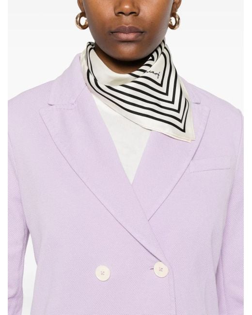 Circolo 1901 Pink Double-Breasted Blazer